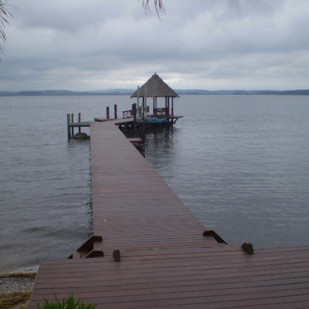 Muelle con Estructura de Curupay & Deck de Lapacho